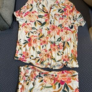 Target Floral Pajama Set